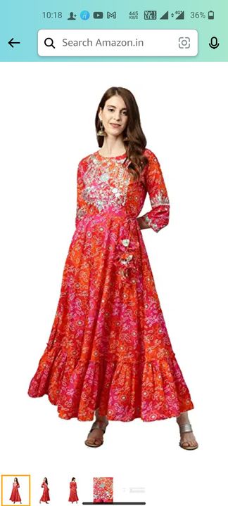 Post image I want 20 pieces of I want cotton anarkali kurties.