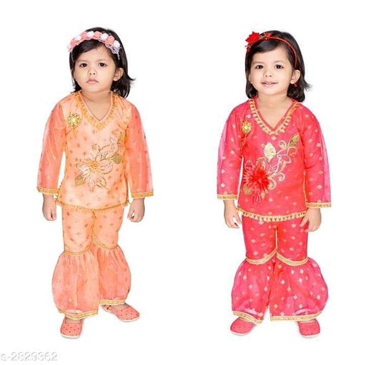 Girls sharara pack of 2 uploaded by business on 10/18/2020