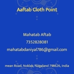 Business logo of Aaftab cloth point