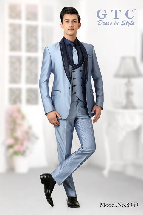 Smart GTC- 5-piece Designer Men Suit uploaded by AMBE COLLECTIONS  on 4/8/2022