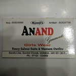 Business logo of Anand Garments