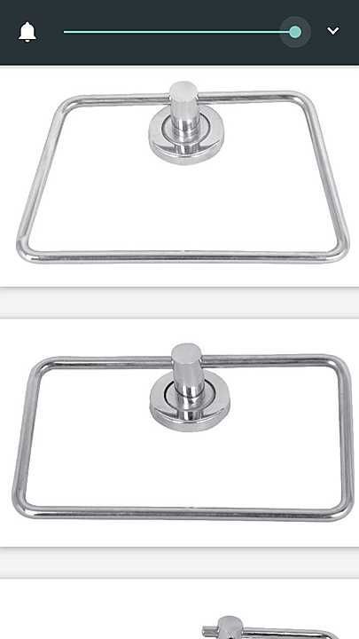 Towel ring ss uploaded by MEHER HARDWARE on 10/18/2020