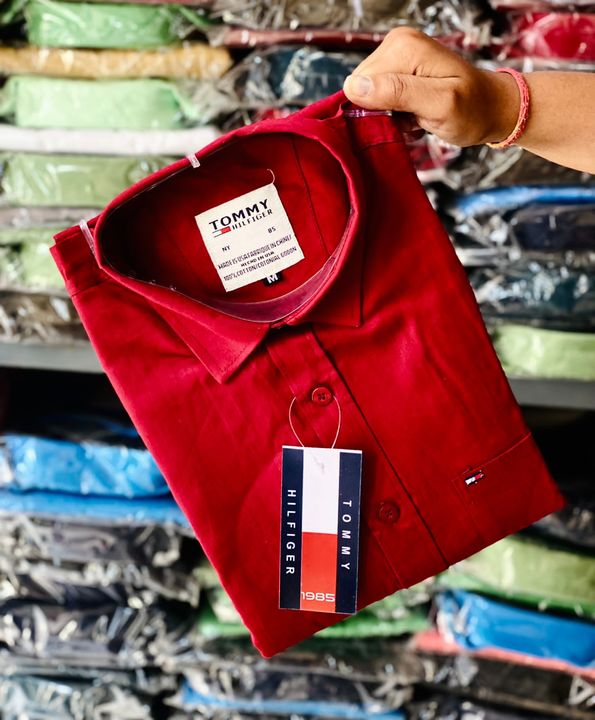 Brand 

Tommy Hilfiger

Cotton fabric. 

Plain Shirts. 

7A Quality

  Hard Collar

  Camical Washed uploaded by business on 4/8/2022