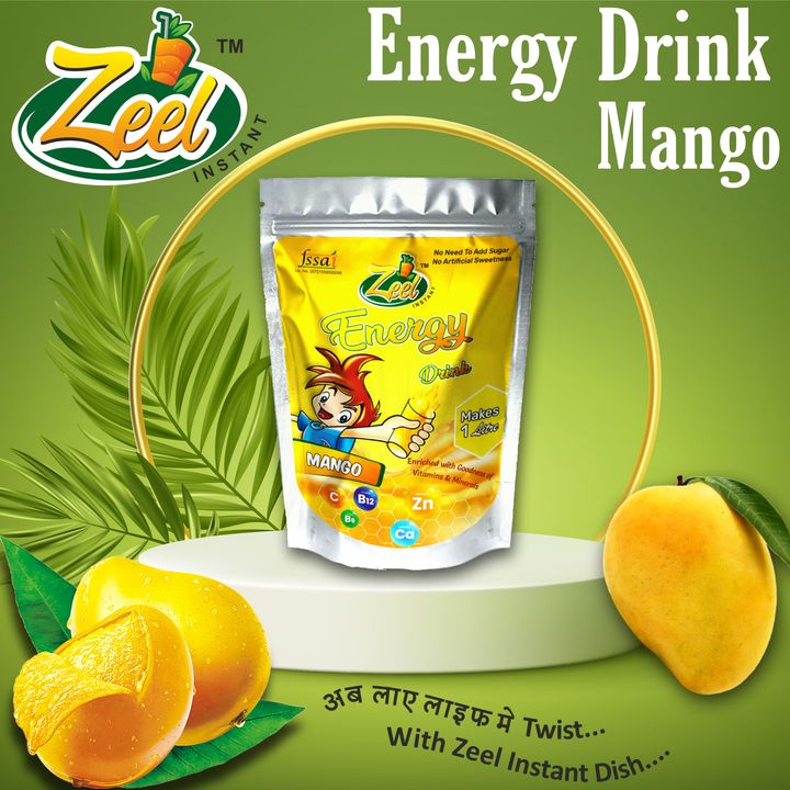 Post image New Product Lounch "Instant energy Drink Mango "Contact for more information :- 9265404490