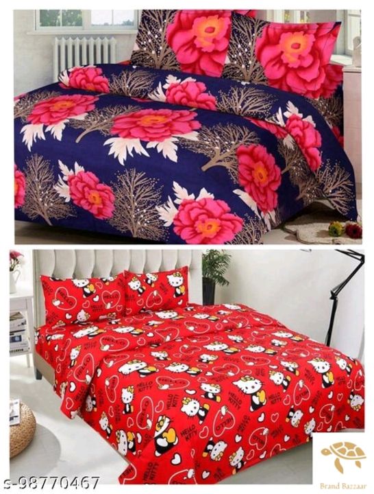 Catalog Name:*Attractive Bedsheets*
 uploaded by BrandBazzaar on 4/8/2022