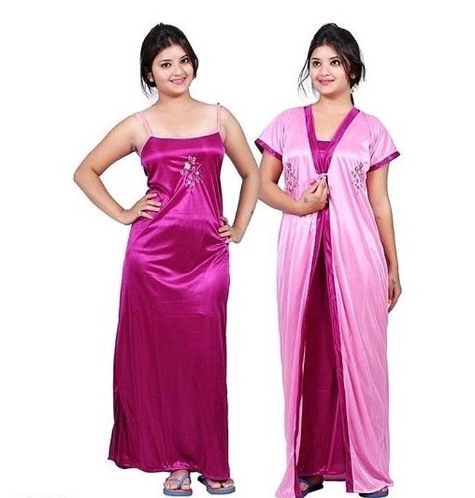 Womens Flare Satin Nightwears uploaded by RK TRADERS on 6/15/2020