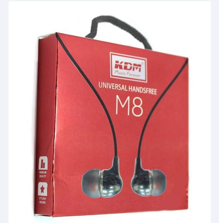KDM M8 EARPHONES  uploaded by KPtech Mobile Accessories on 4/8/2022