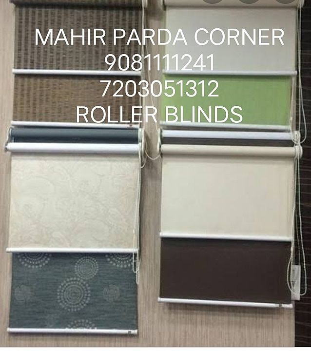 Roller blinds uploaded by Mahir Parda corner  on 10/18/2020