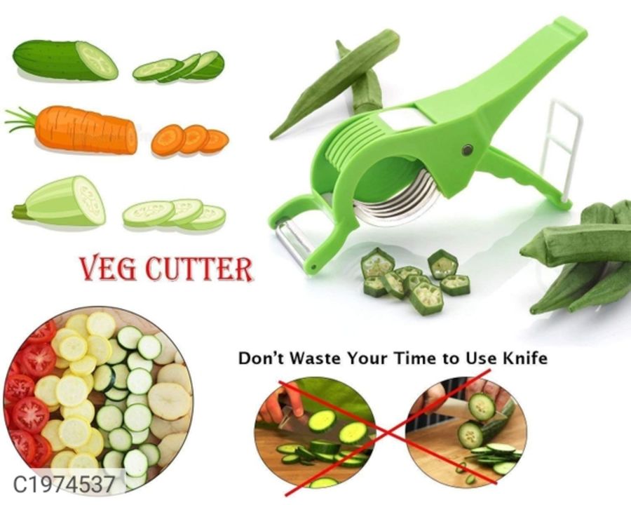 2 in 1 Vegetable Cutter with Peeler
 uploaded by business on 4/8/2022