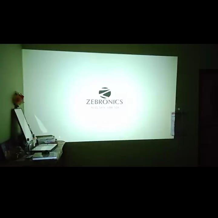 Zebronics projector uploaded by Navya Enterprise on 4/9/2022