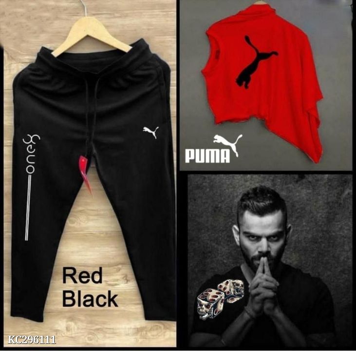 Post image No.Cod .Whatsapp for booking 8369276660.
Catalog Name: PUMA COMBO
_*#BeatMyRateIfYouCan*_ 🔥
 *°TRACKSUIT°*•Dryfit Lycra Article ✅•M-L-XL-XXL ✅•Price :-  500 FreeShip 🔥• *°2 PC'S COMBO°*
#BlueDart 🛫
GS
Free Shipping.