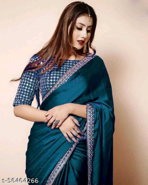 Post image Kashvi Drishya SareesName: Kashvi Drishya SareesSaree Fabric: Vichitra SilkBlouse: Running BlouseBlouse Fabric: Vichitra SilkPattern: SolidBlouse Pattern: EmbroideredMultipack: SingleSizes: Free Size (Saree Length Size: 5.5 m, Blouse Length Size: 0.8 m) 
Country of Origin: India