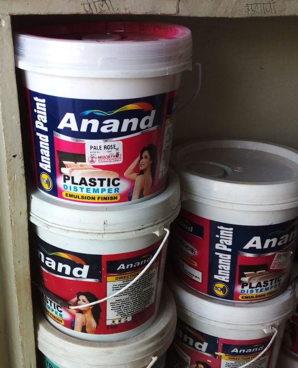 Anand distemper 5kg uploaded by Anand paints / anurag traders on 4/9/2022