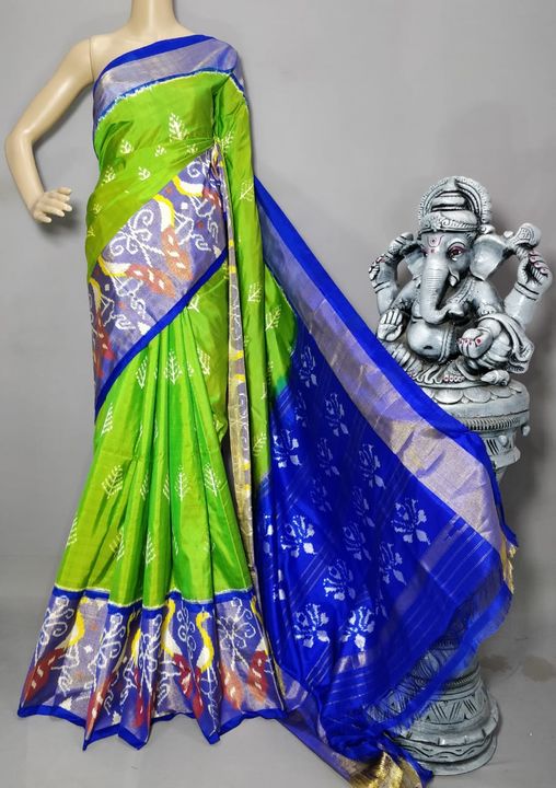 Post image Pochampalli ikkat silk saress beautiful collection wholesale prices