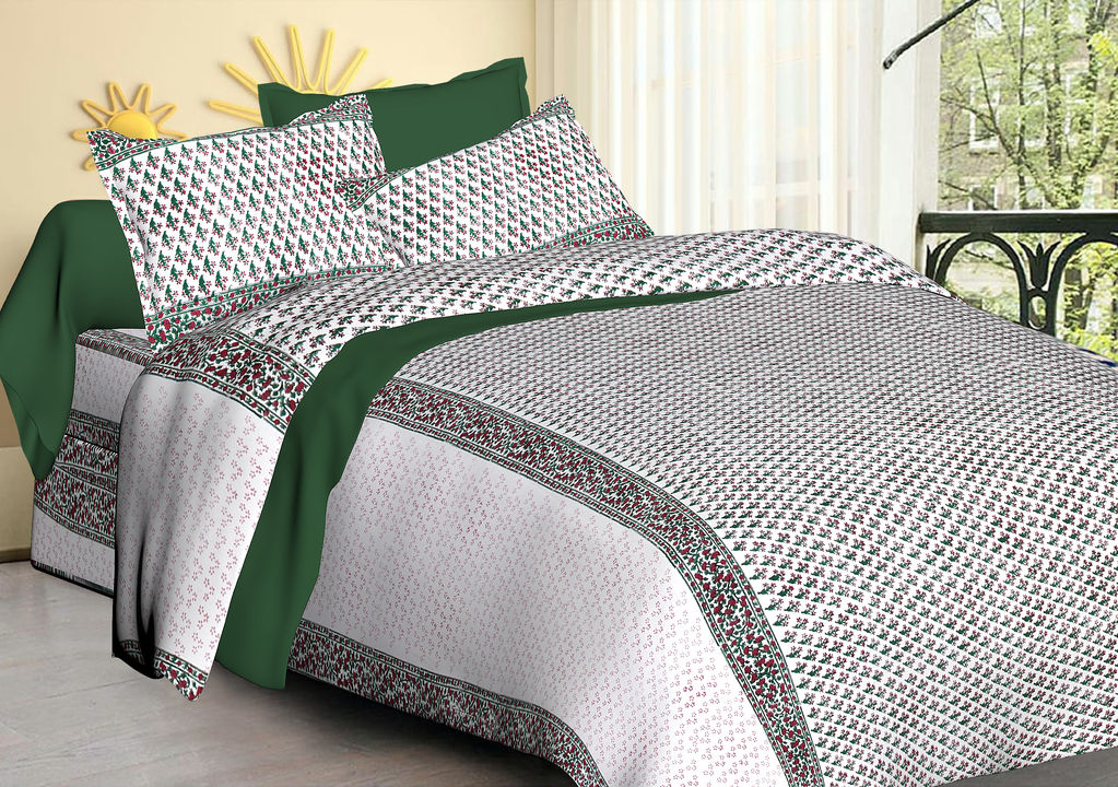 Hand Block Bedsheets uploaded by business on 4/9/2022