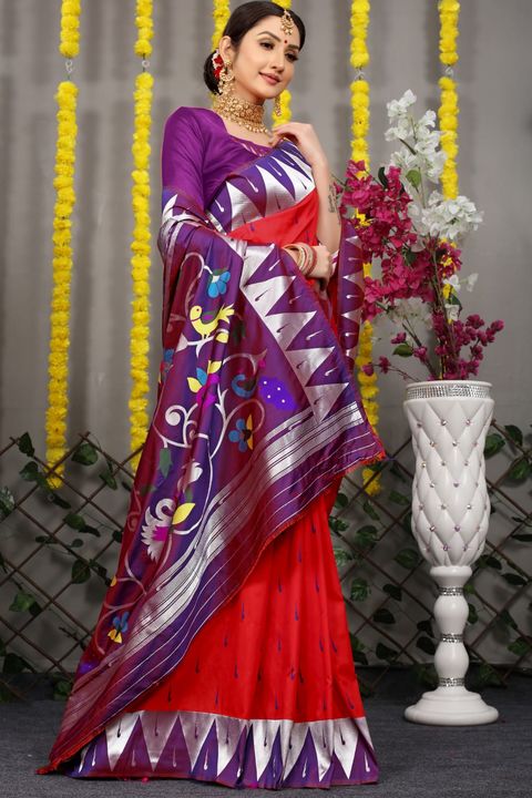 Muniya Paithani 011 uploaded by Switi Fashion on 4/9/2022