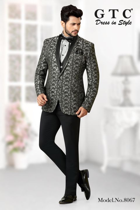 Suave GTC-5-piece Designer Men Suit uploaded by AMBE COLLECTIONS  on 4/9/2022