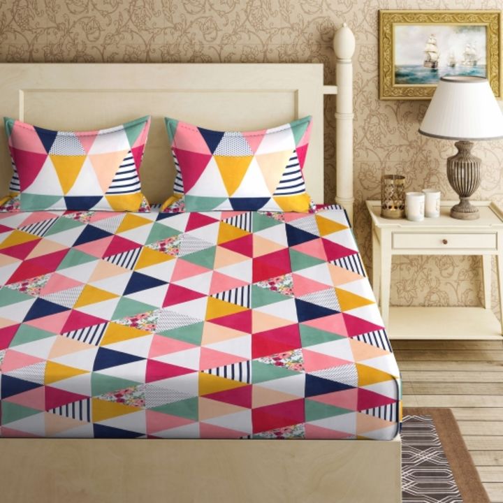 Post image Double bed sheets h pillow cover price 350 cash on devilery