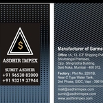 Business logo of Asdhir impex