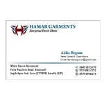 Business logo of HAMAR GARMENTS