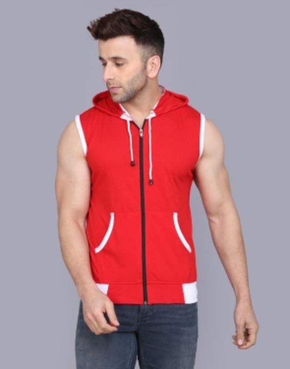 Post image LIFEIDEA Solid Men Hooded Neck Yellow, Black T-Shirt
Color: BLACK,RED, Black,White, Blue,White, Maroon,White, Red,White, Yellow,Black
Size: S, M, L, XL
Fabric: Cotton Blend
Slim Fit Hooded Neck T-shirt
Pattern: Solid
Sleeveless