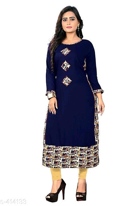Post image Catalog Name:*Alisha Attractive Kurtis*
Fabric: Rayon
Sleeve Length: Sleeveless
Pattern: Printed
Combo of: Single
Sizes:
S (Bust Size: 36 in, Size Length: 45 in) 
M (Bust Size: 38 in, Size Length: 45 in) 
L (Bust Size: 40 in, Size Length: 45 in) 
XL (Bust Size: 42 in, Size Length: 45 in) 
XXL (Bust Size: 44 in, Size Length: 45 in) 
Dispatch: 2-3 Days
Easy Returns Available In Case Of Any Issue
*