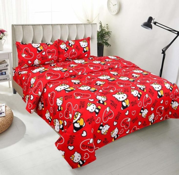 Double bed sheets h pillow cover  uploaded by business on 4/10/2022