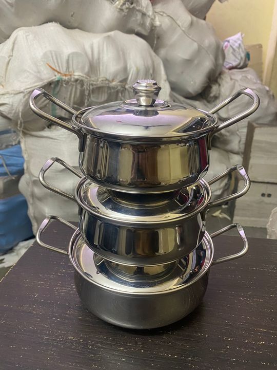 Stainless steel plain dish  uploaded by SAVITHA METAL on 4/10/2022