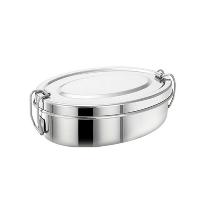 Stainless steel lunch box uploaded by SAVITHA METAL on 4/10/2022