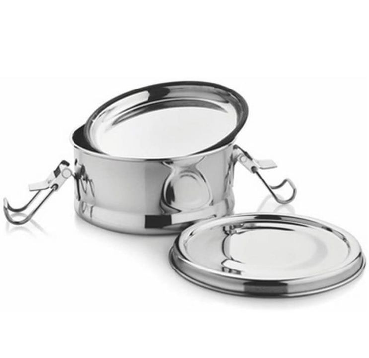 Stainless Steel round lunch box  uploaded by business on 4/10/2022
