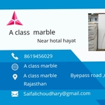 Business logo of A class marble