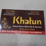 Business logo of Khatun dresses