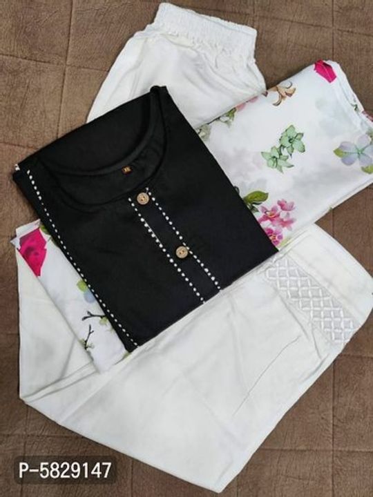 Attractive Cotton A-Line Kurti, Bottom and Dupatta Set

 uploaded by Online Matching Store on 4/11/2022