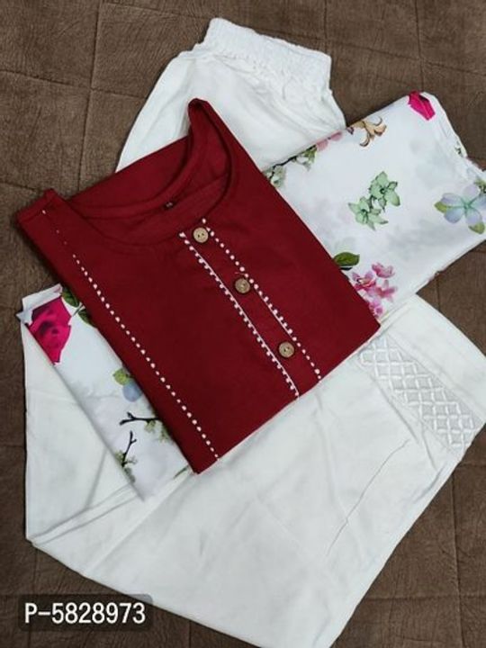 Attractive Cotton A-Line Kurti, Bottom and Dupatta Set

 uploaded by Online Matching Store on 4/11/2022