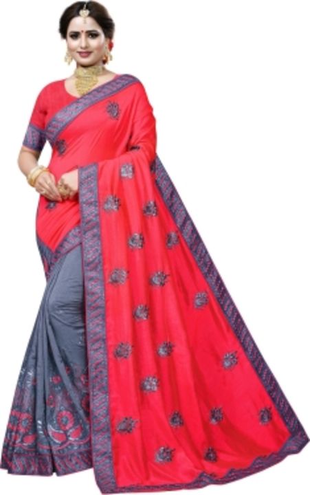 Women's stylish Jacquard saree uploaded by business on 4/11/2022