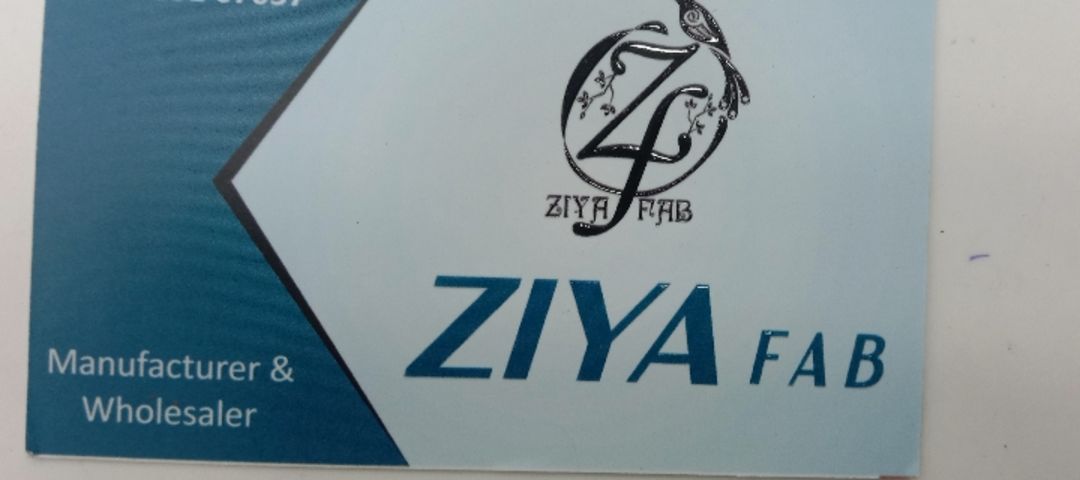 Visiting card store images of Ziya Fashion