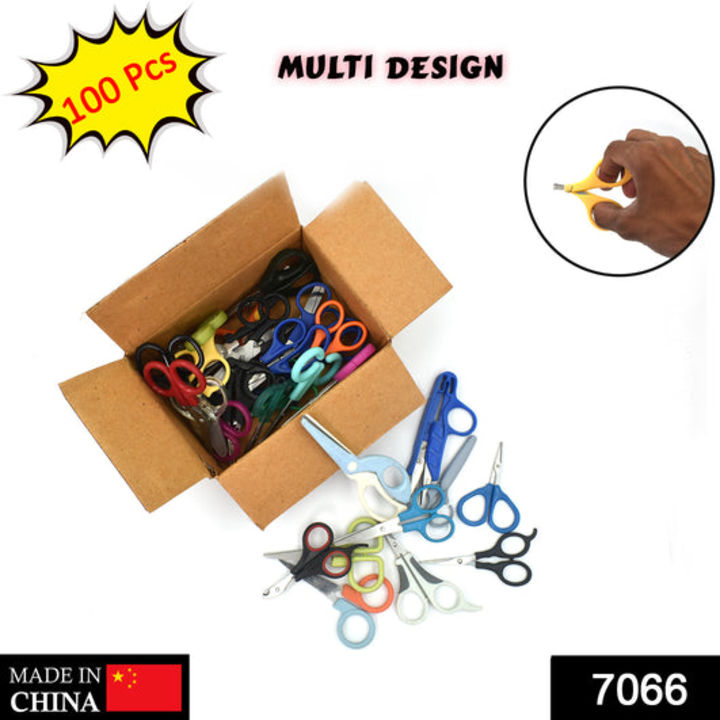 7066 100PCS various kind of scissors for multipurpose uploaded by DeoDap on 4/11/2022