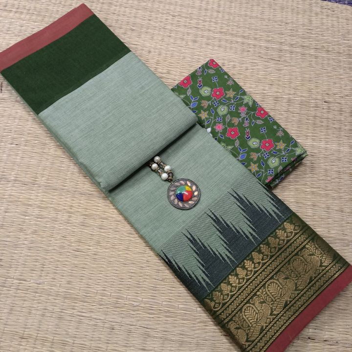 Post image High quality chettinad cotton sarees 80s count Saree length 5.5 mtrs Without blouse PRICE RS 750 Free shipping all over india Please contact whatsapp 9025831930