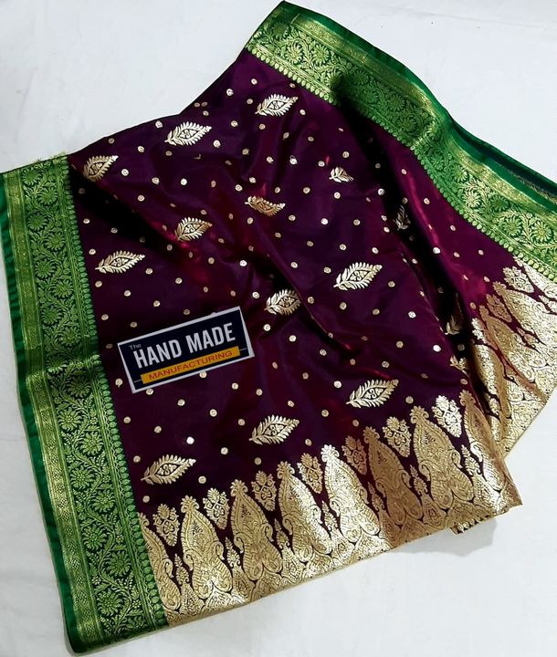 The HAND MADE saree  uploaded by Manufacture of banarasi fancy sarees  on 4/11/2022