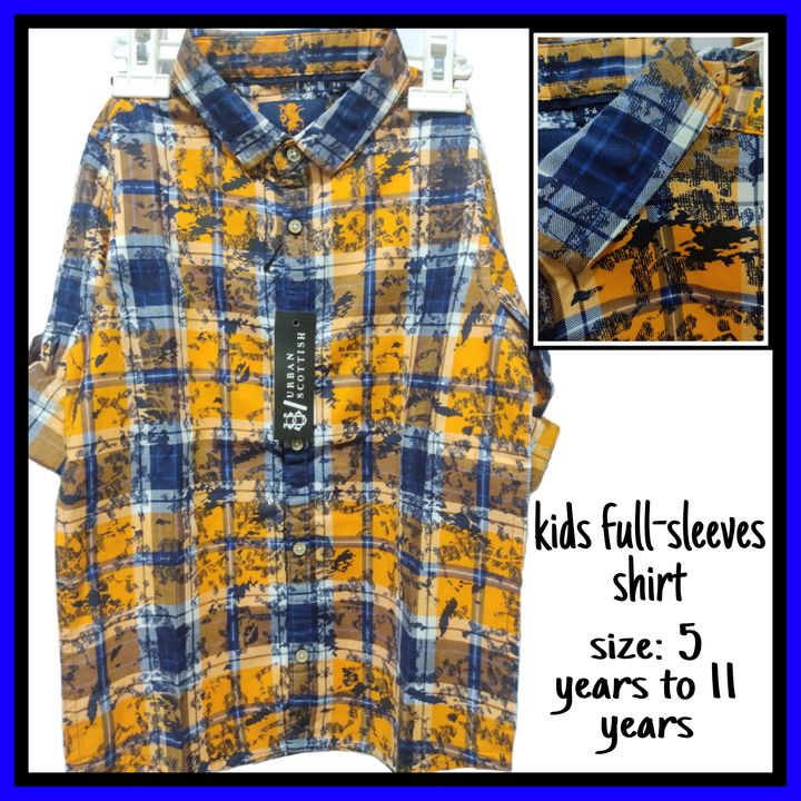 Checked shirt uploaded by business on 4/12/2022