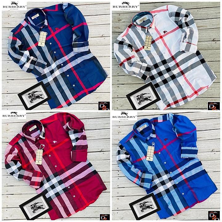 BURBERRY
Check Shirts
7a quality
SIZE M(38) L(40) XL(42) XXL(44) uploaded by business on 10/19/2020