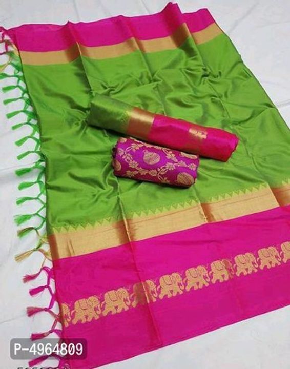 Post image original soft cotton silk saree with peacock design
Within 6-8 business days However, to find out an actual date of delivery, please enter your pin code.
Original Soft cotton silk saree with peacock design Golden jari weave with contrast border with running blous Saree length 5.5 m + 0.8 m running blouse Super Quality , Book fast