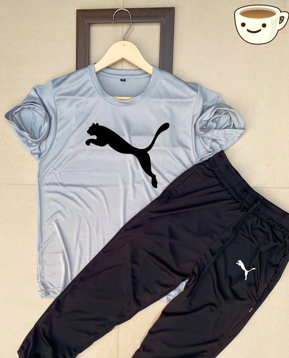 Puma t shirts and lower set  uploaded by BAL GOPAL COLLECTION on 4/12/2022
