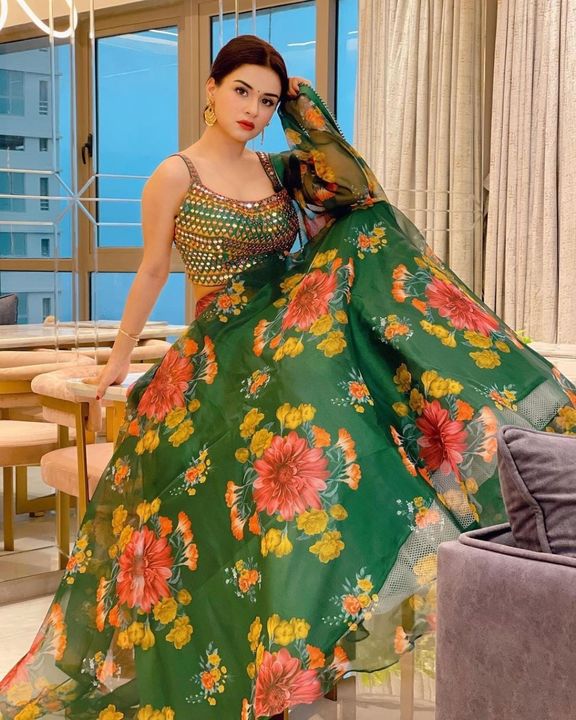 Post image Green Color Digital Print Semi Stitched Lehenga Choli
For Order or InquiryContact - +91 6351773874
Resellers Most Welcome