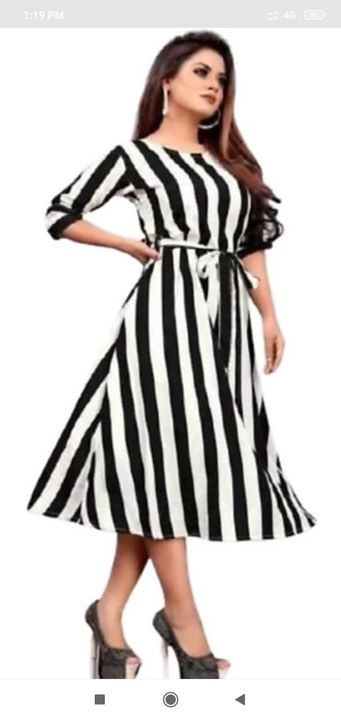 Zebra Short Dress  uploaded by Taniya international on 4/13/2022