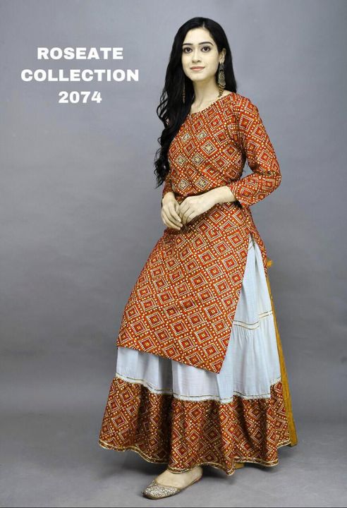 Skirt kurti  uploaded by SN fashions on 4/13/2022