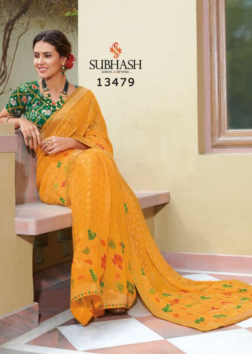 Post image Branded Subhash Sarees. For Price And Other details please whatsApp on :- 7709286967