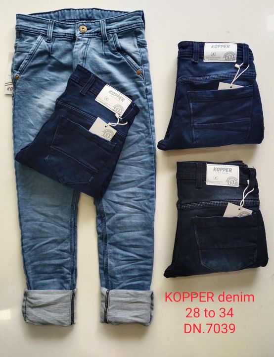Denim jeans full length uploaded by Mehta collection on 4/13/2022