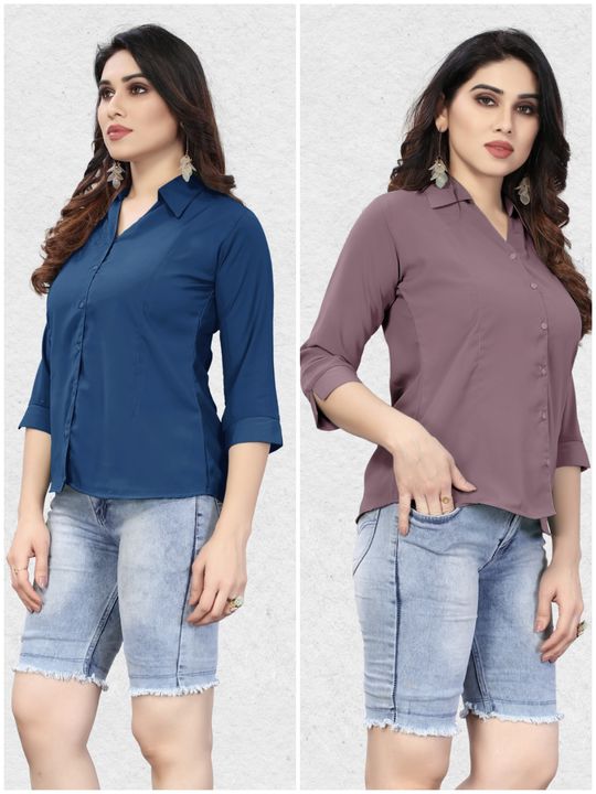 Women shirts uploaded by Geeta creation on 4/13/2022