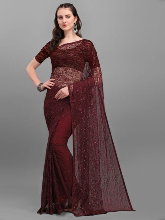 Bollywood Net Saree uploaded by business on 4/13/2022